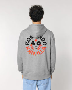 Sudadera - Komando Kanalla / Ed. limitada (Parche bordado + Serigrafia espalda)